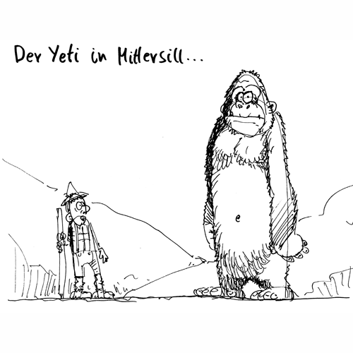 Der Yeti in Mittersill